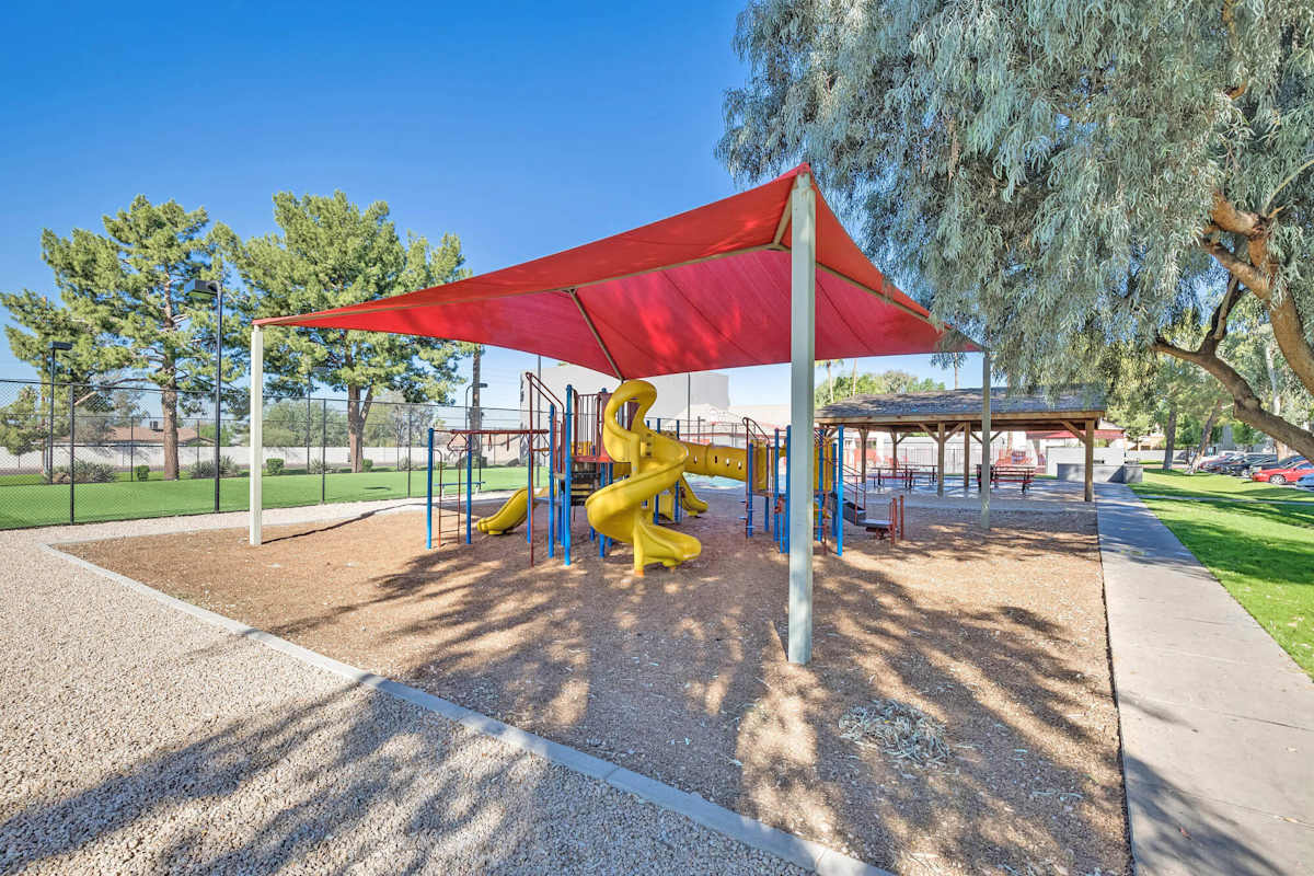 Playground at Villa de Cortez.