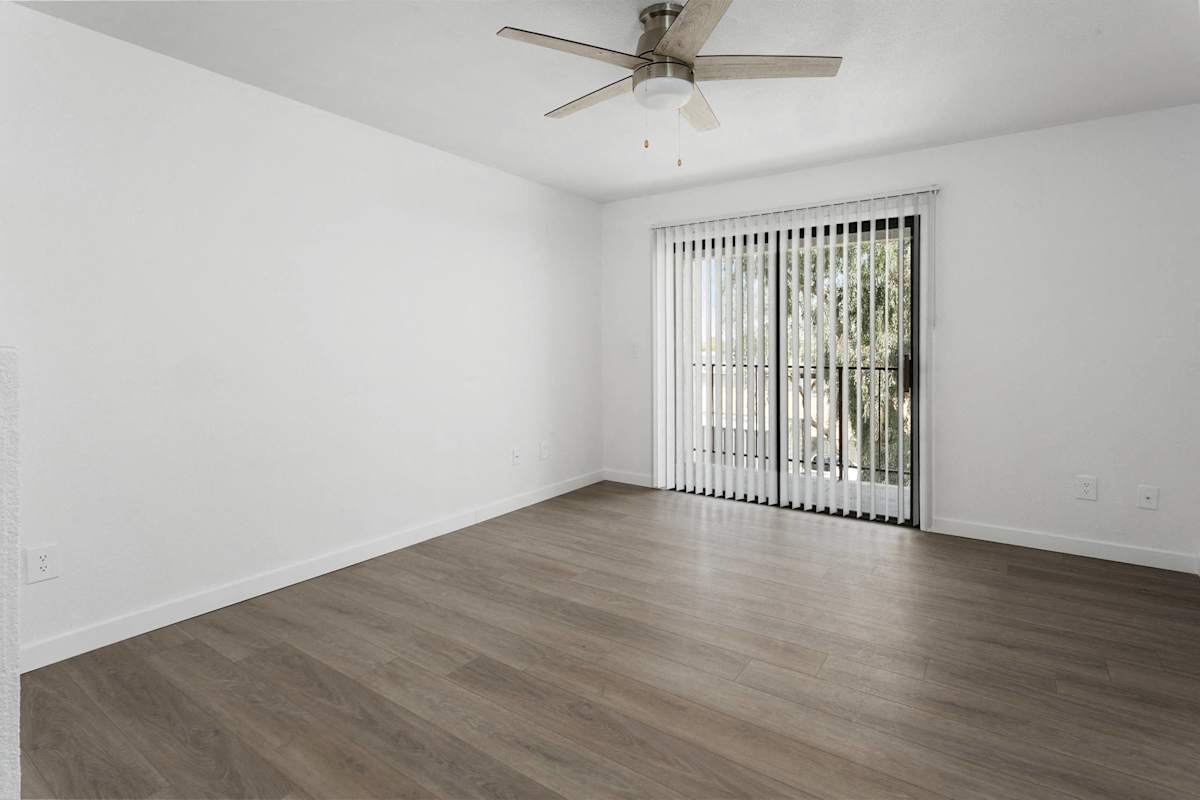 Unfurnished apartment interior — representative home at Villa de Cortez.