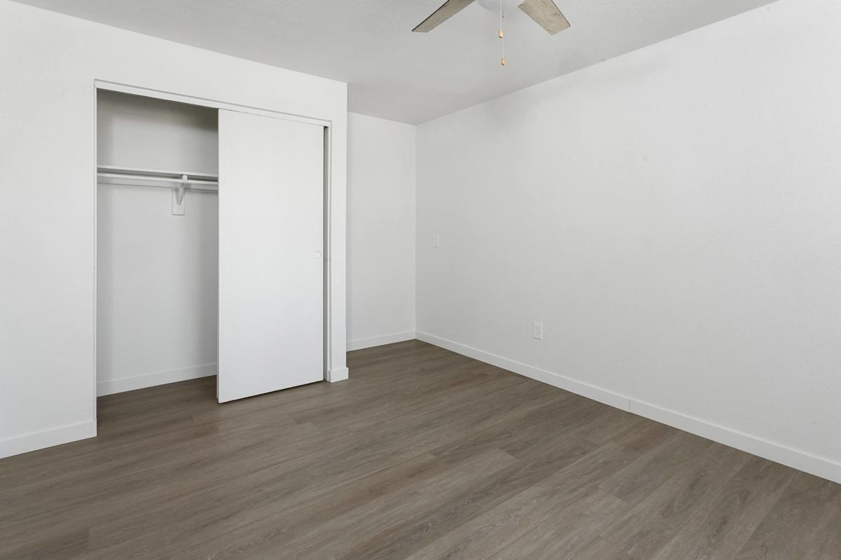 Unfurnished bedroom — representative home at Villa de Cortez.