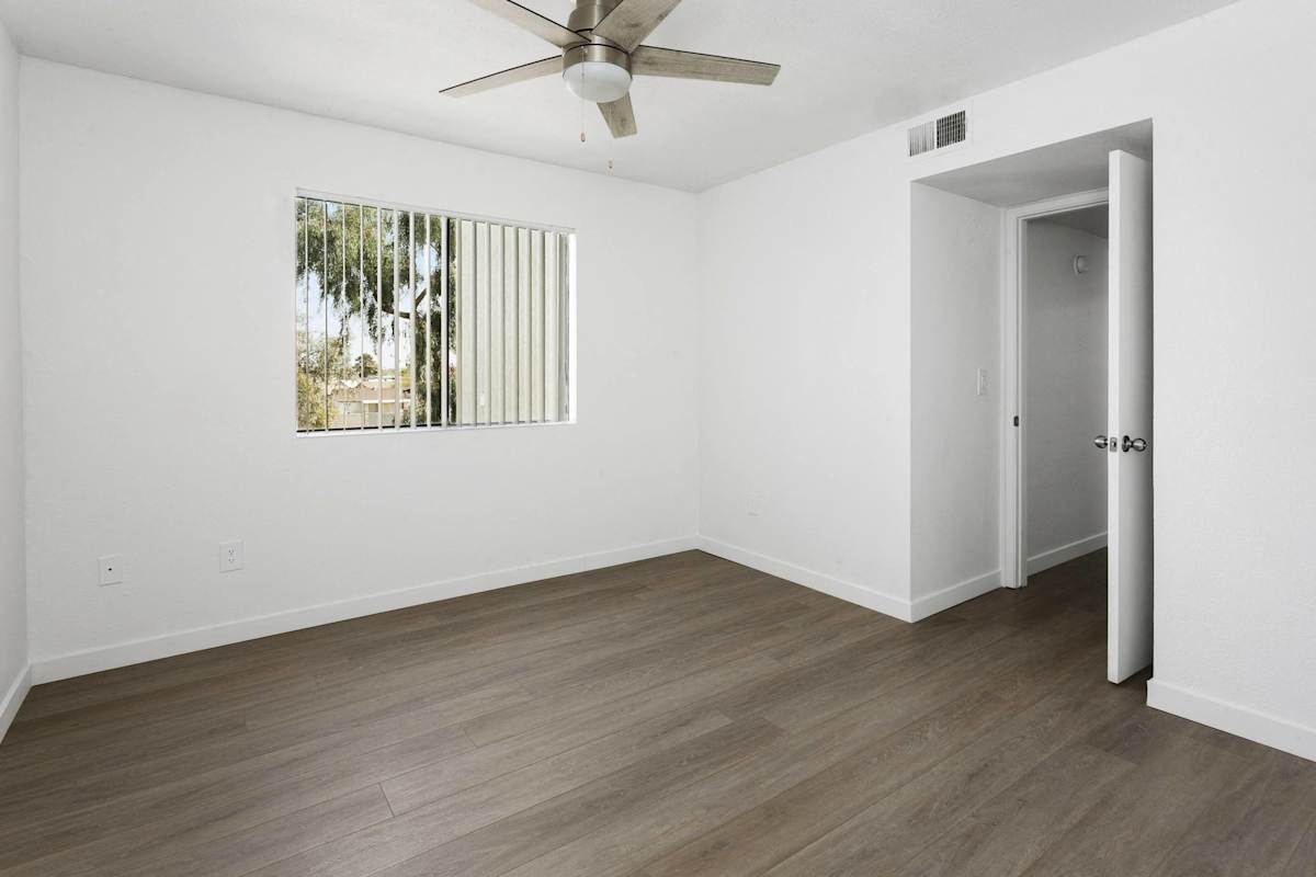 Unfurnished bedroom — representative home at Villa de Cortez.