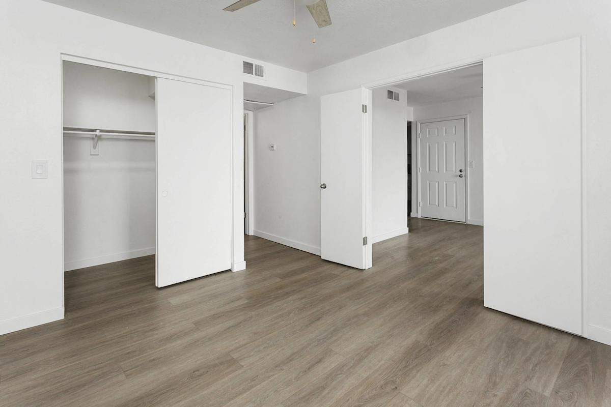 Unfurnished bedroom — representative home at Villa de Cortez.