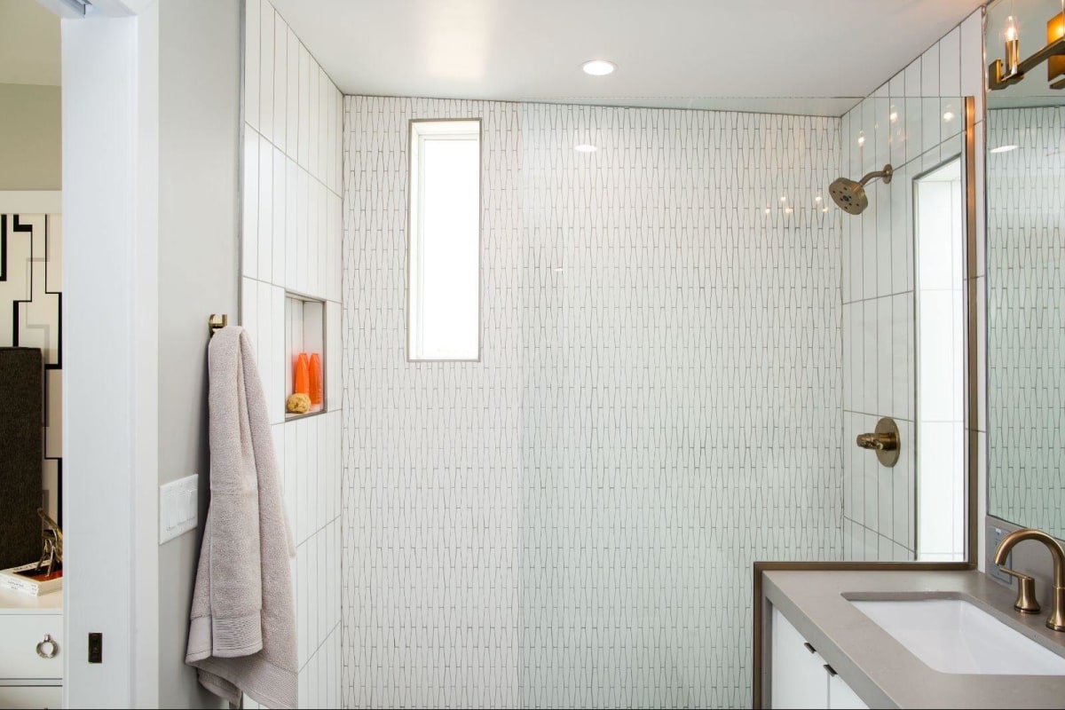 Apartment bathroom — representative home at Novella at Arcadia.