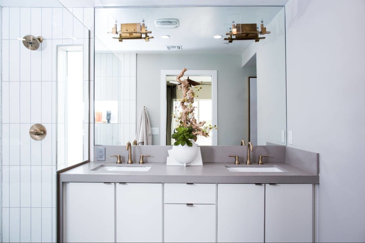 Apartment bathroom — representative home at Novella at Arcadia.