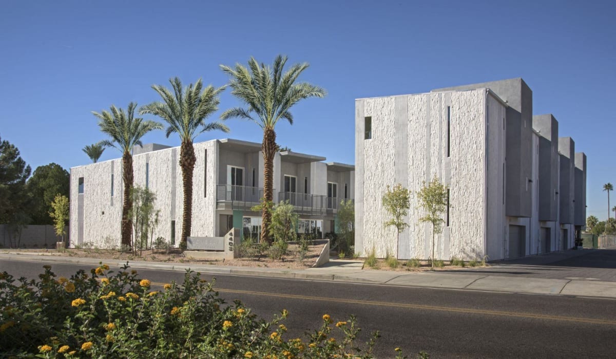 Building exterior at Novella at Arcadia.