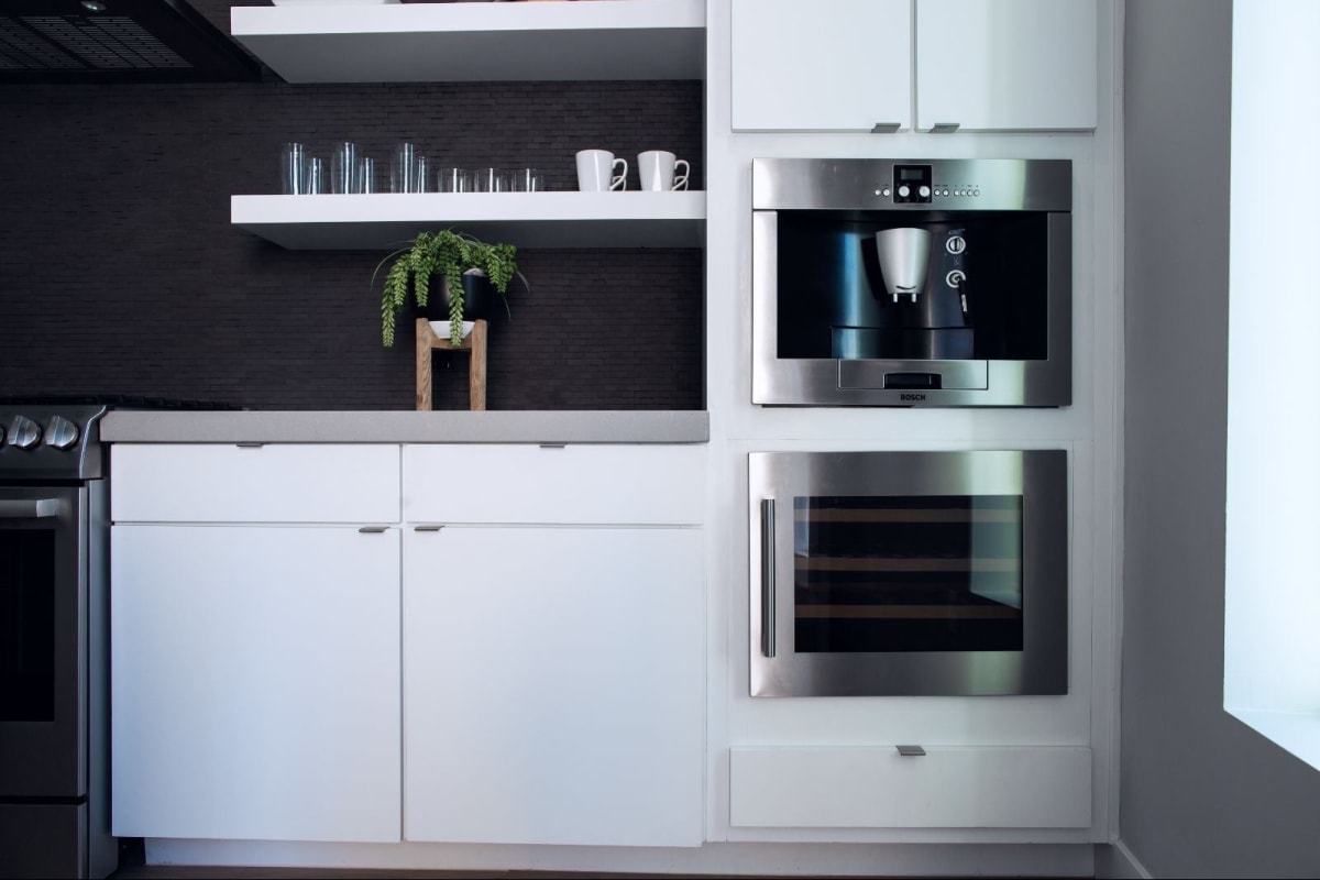 Apartment kitchen — representative home at Novella at Arcadia.