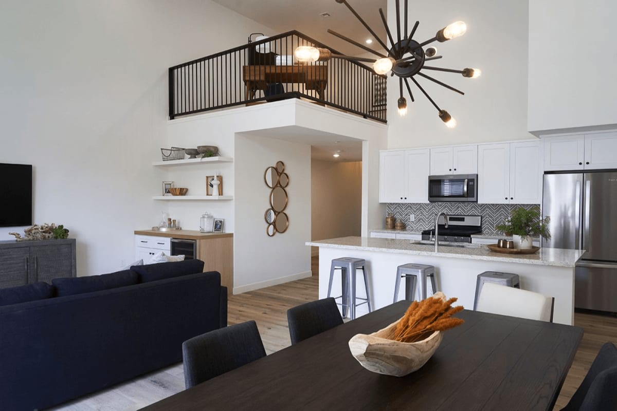 Snapshot of Townhouse Conversion With High Ceilings
