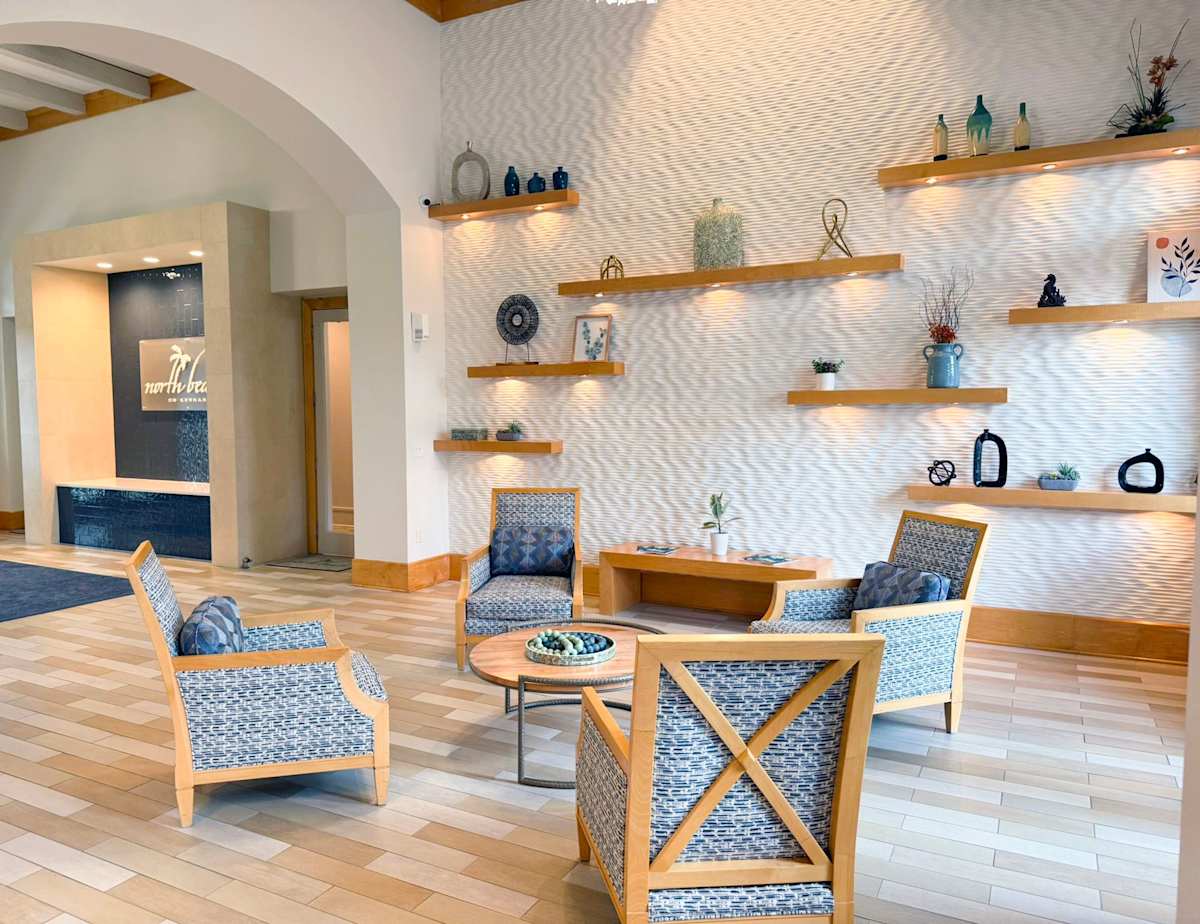 North Beach on Kernan Apartments clubhouse seating area - Jacksonville, FL