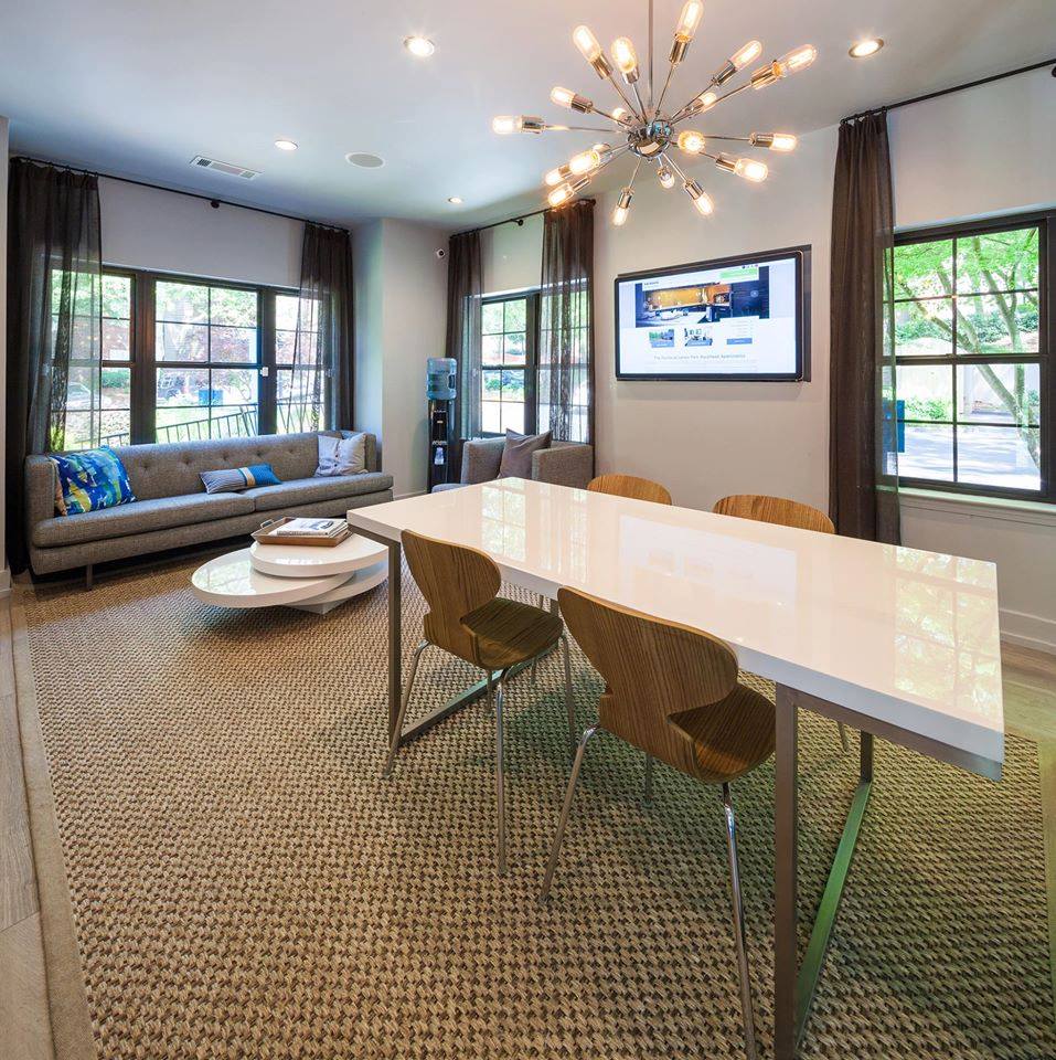 The Pointe at Lenox Park dining area - Brookhaven, GA