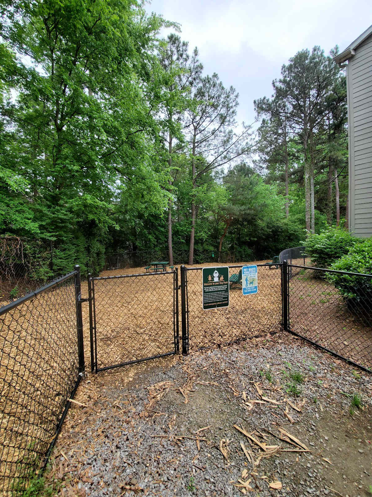 The Pointe at Lenox Park fenced dog park area - Brookhaven, GA