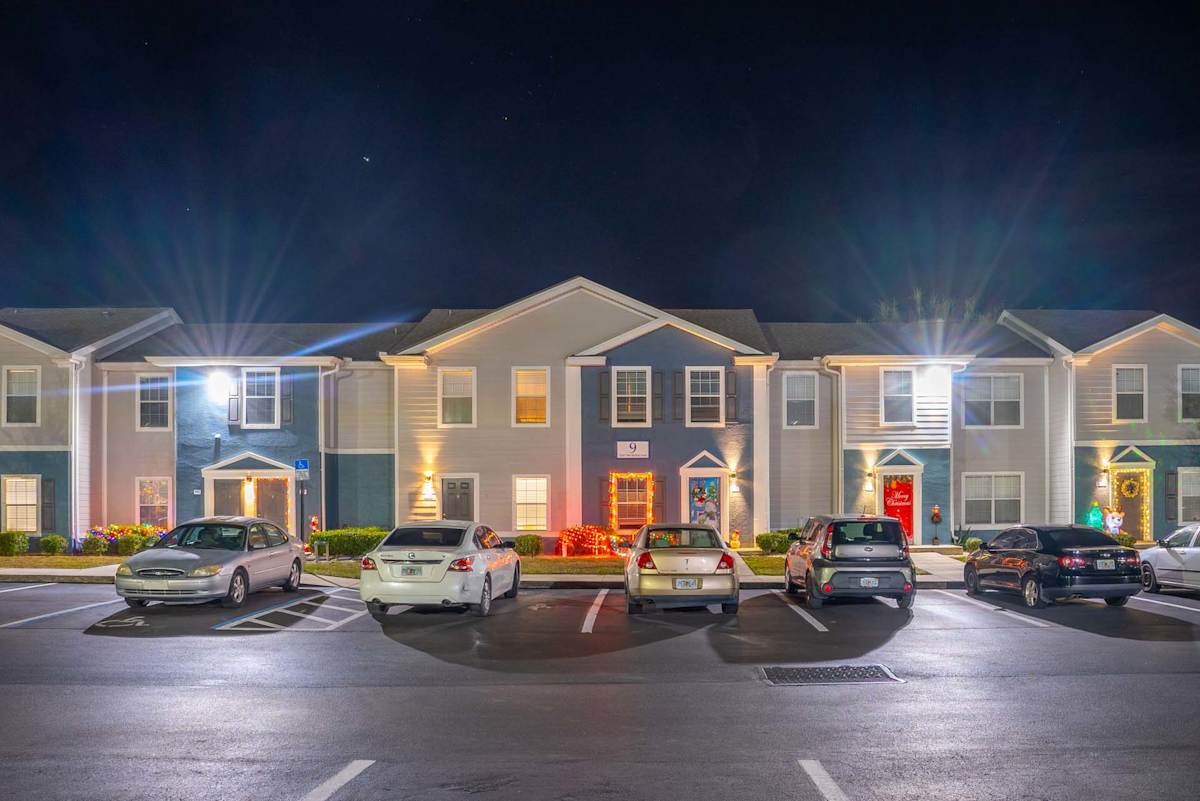 Altair at Lake Tulane Apartments parking area - Avon Park, FL