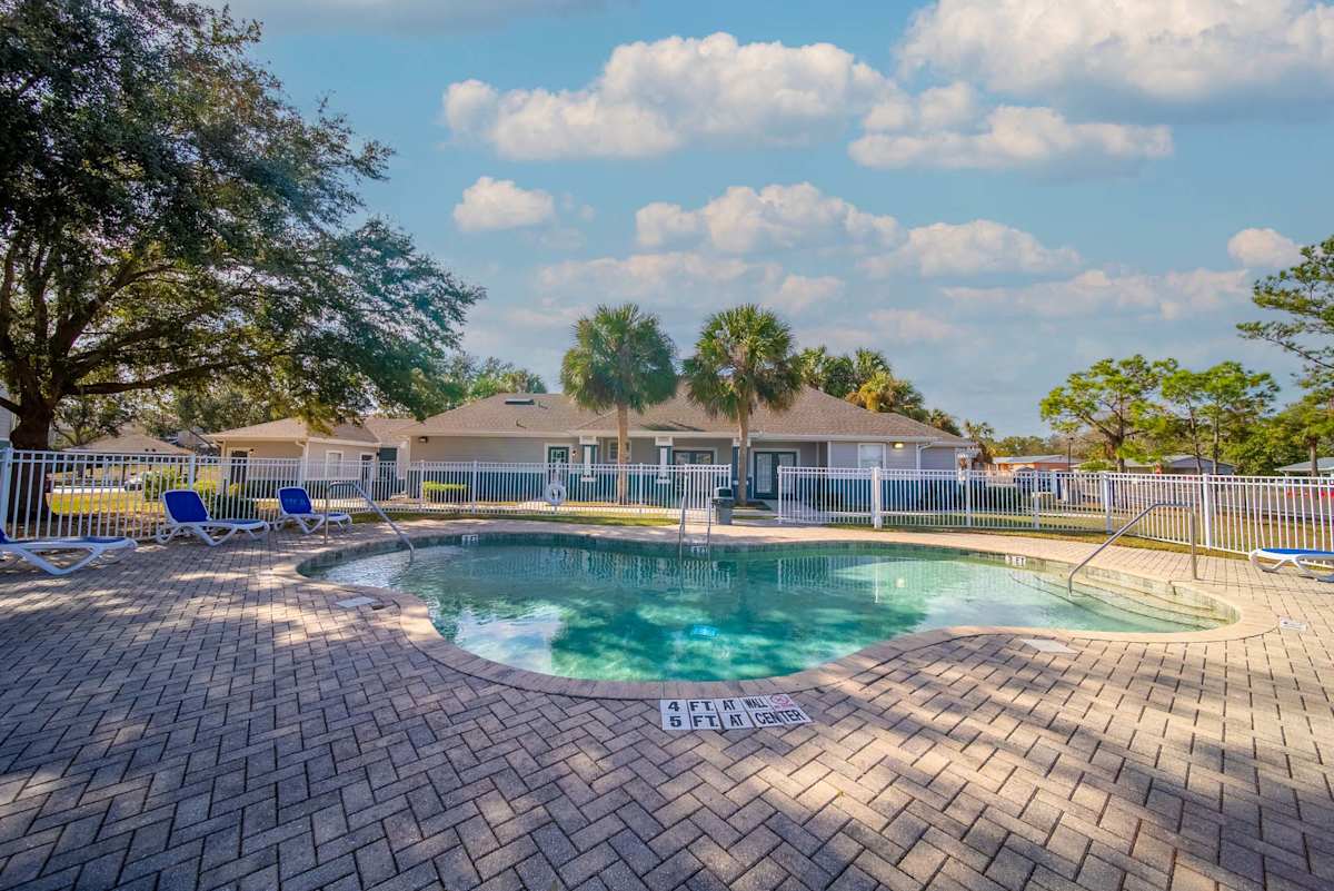 Altair at Lake Tulane Apartments swimming pool - Avon Park, FL
