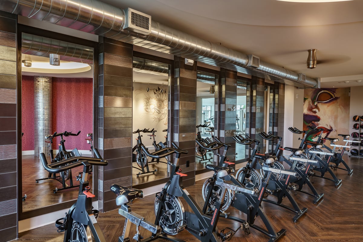 The Retreat at Sawgrass Village yoga and spin room - Sunrise, FL
