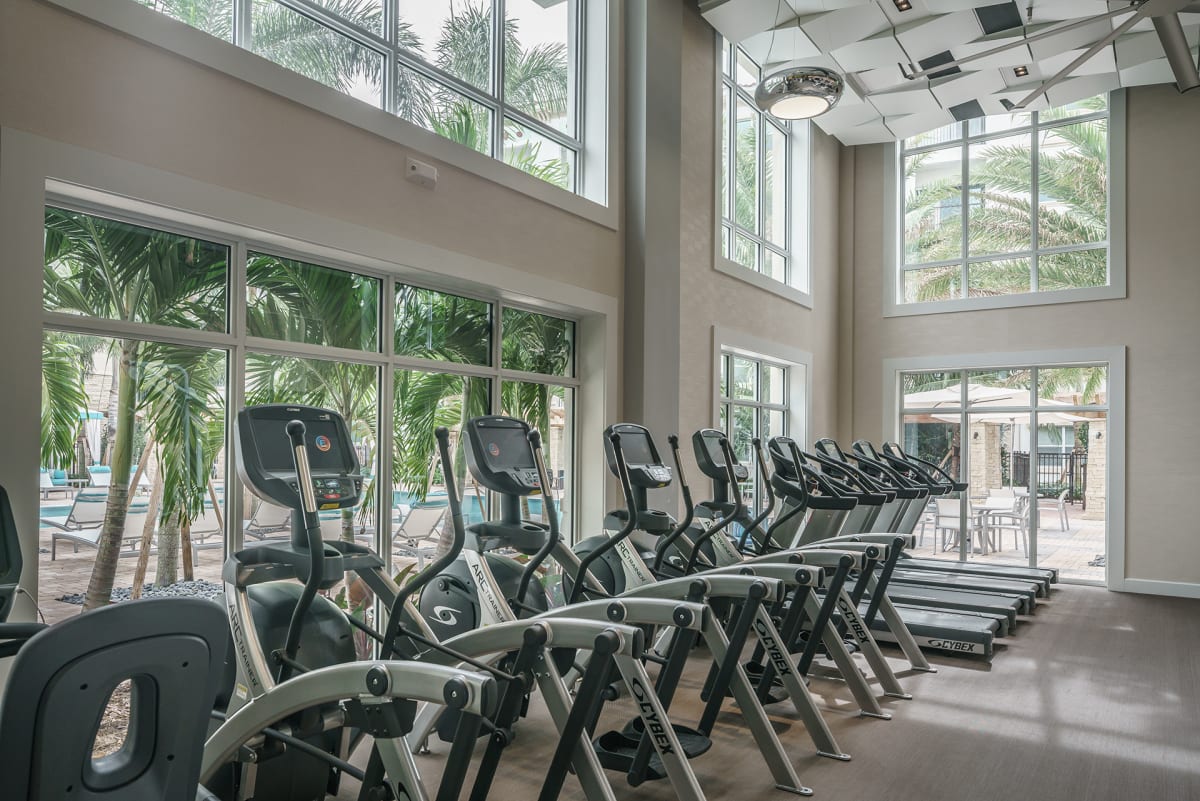 The Retreat at Sawgrass Village fitness center cardio area - Sunrise, FL