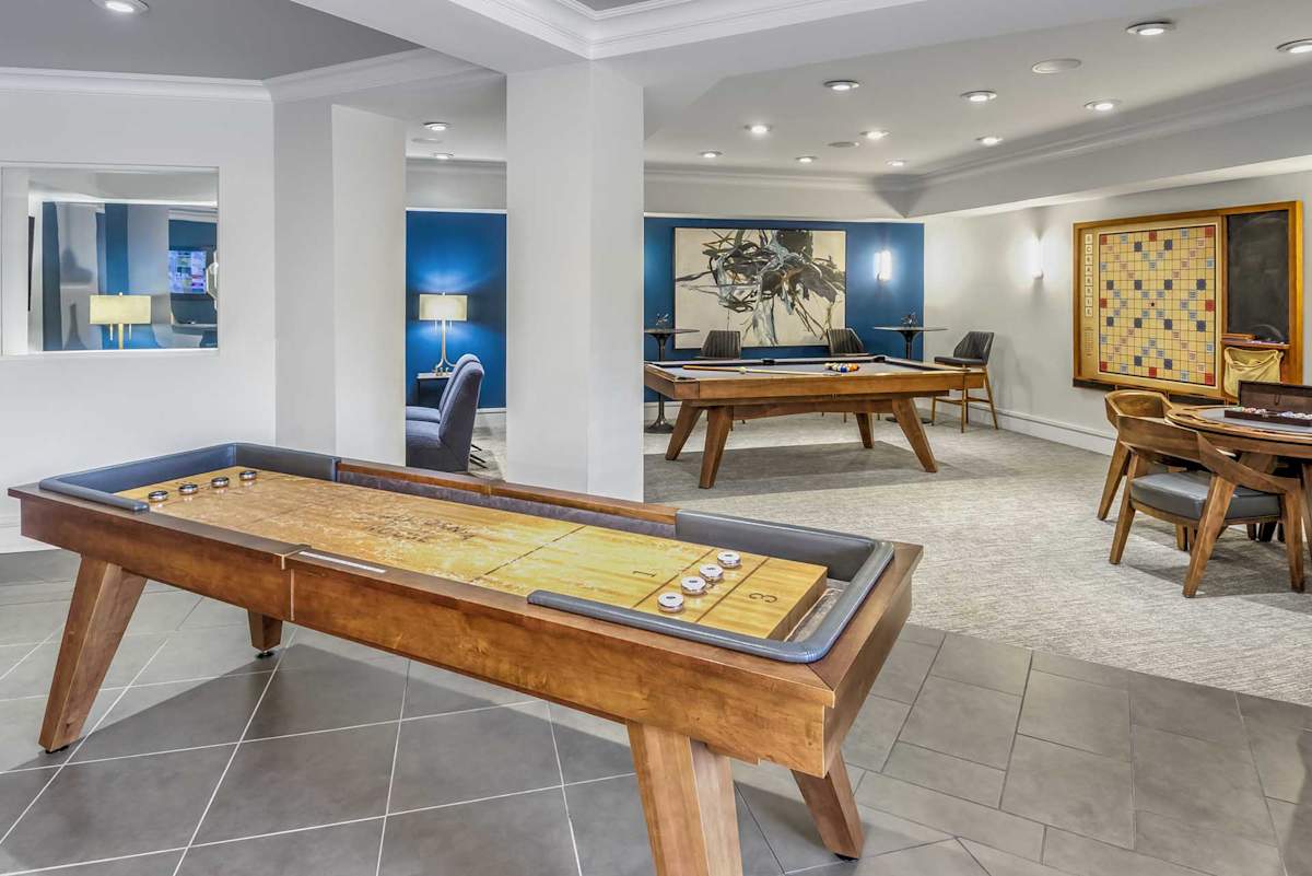 Gramercy Square at Ayrsley resident lounge interior - Charlotte, NC
