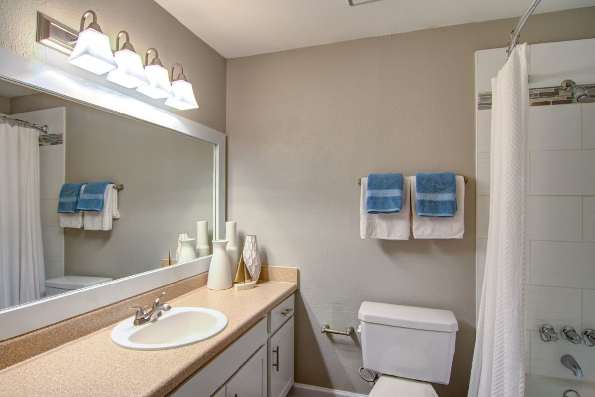 Barrington Hills Apartments bathroom interior - Peachtree Corners, GA