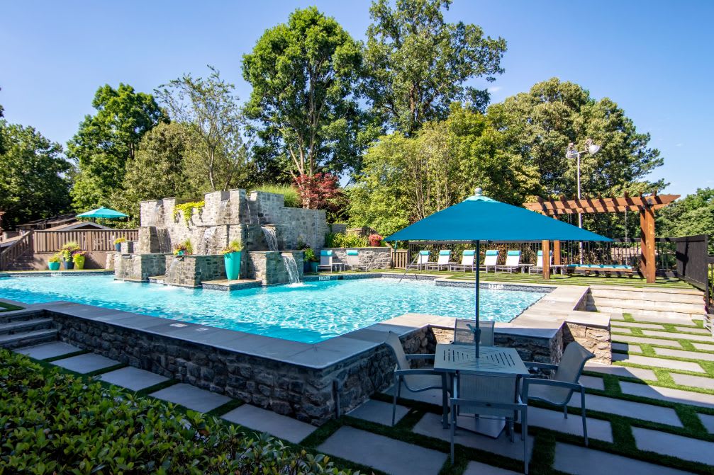 Barrington Hills Apartments pool - Peachtree Corners, GA