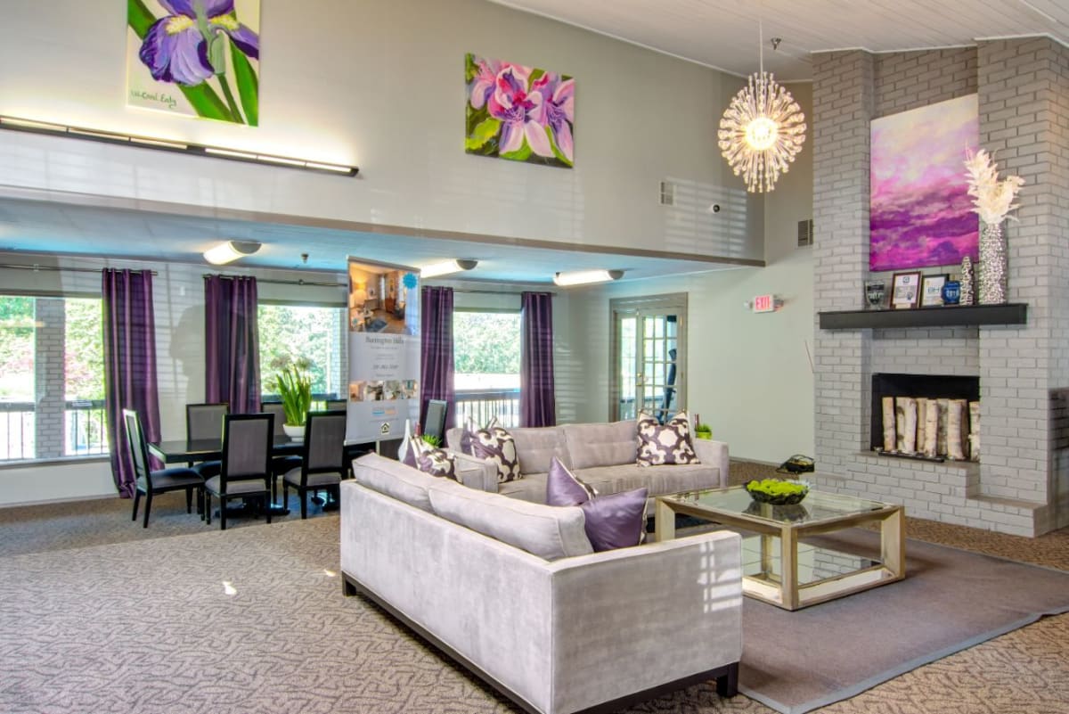 Barrington Hills Apartments exterior landscaping - Peachtree Corners, GA
