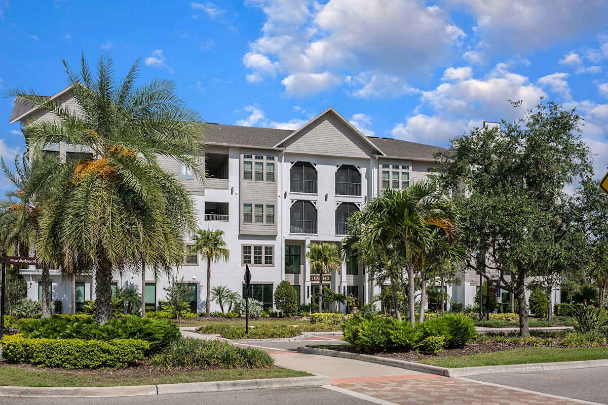 Botanic Waterside apartment building exterior - Sarasota, FL