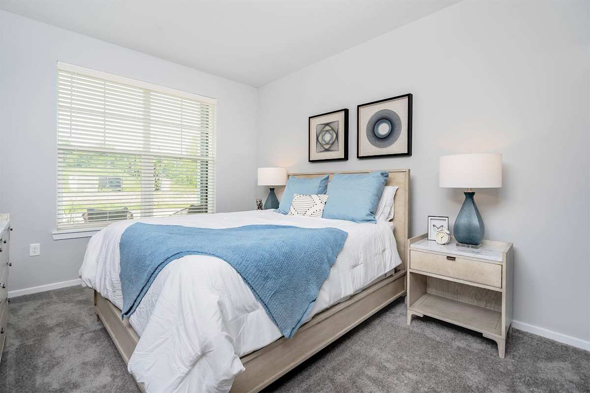 The Retreat Apartments bedroom view - Wyoming, MI