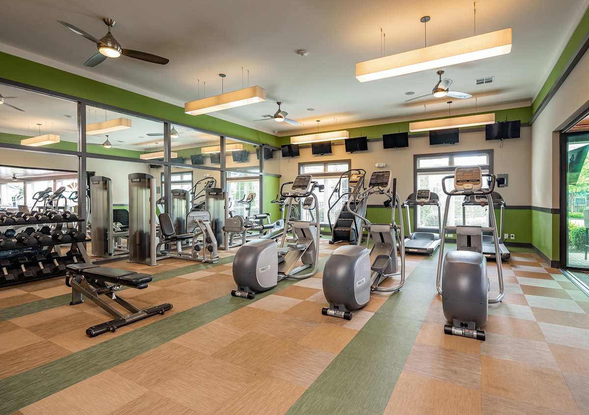 Vintage Blackman Apartments fitness center treadmills - Murfreesboro, TN