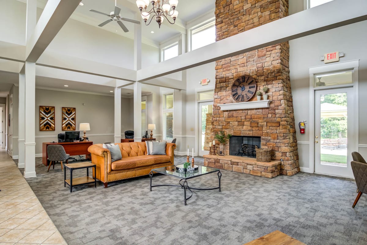 Regency Park Apartments leasing office interior - East Point, GA