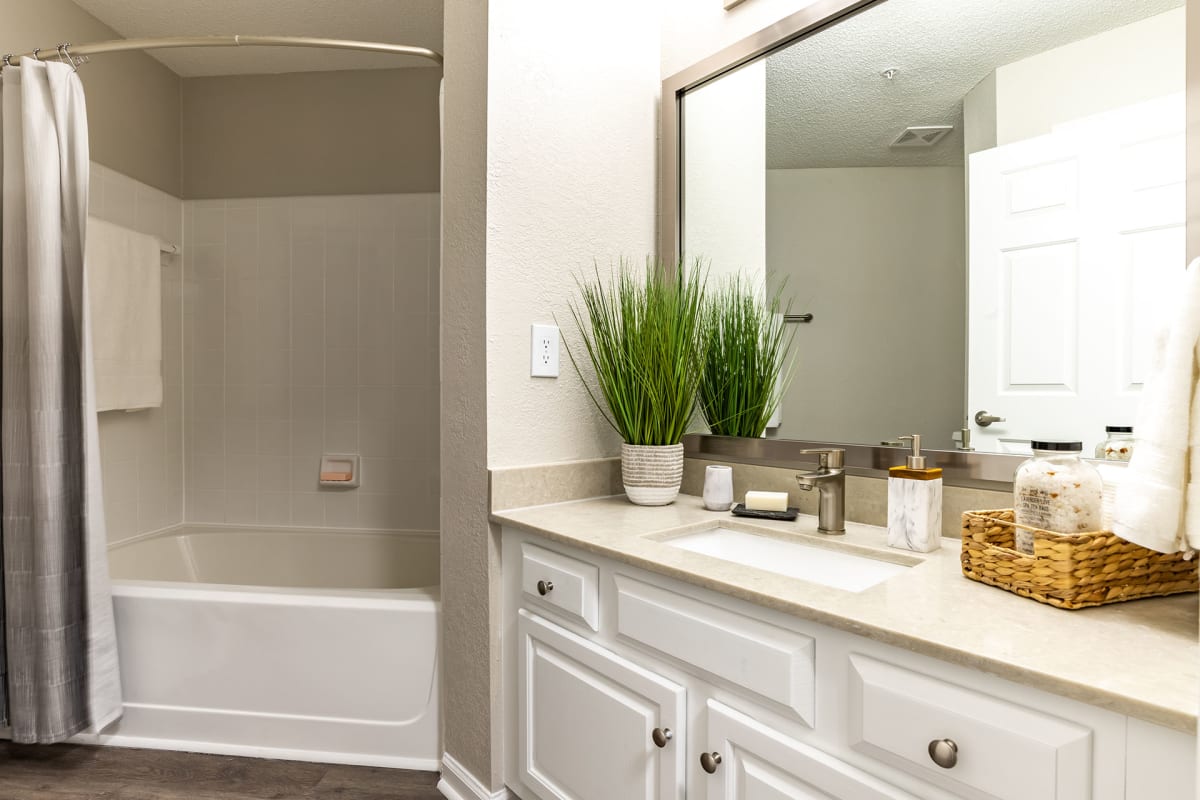 Crestmont at Thornblade Apartments bathroom - Greenville, SC