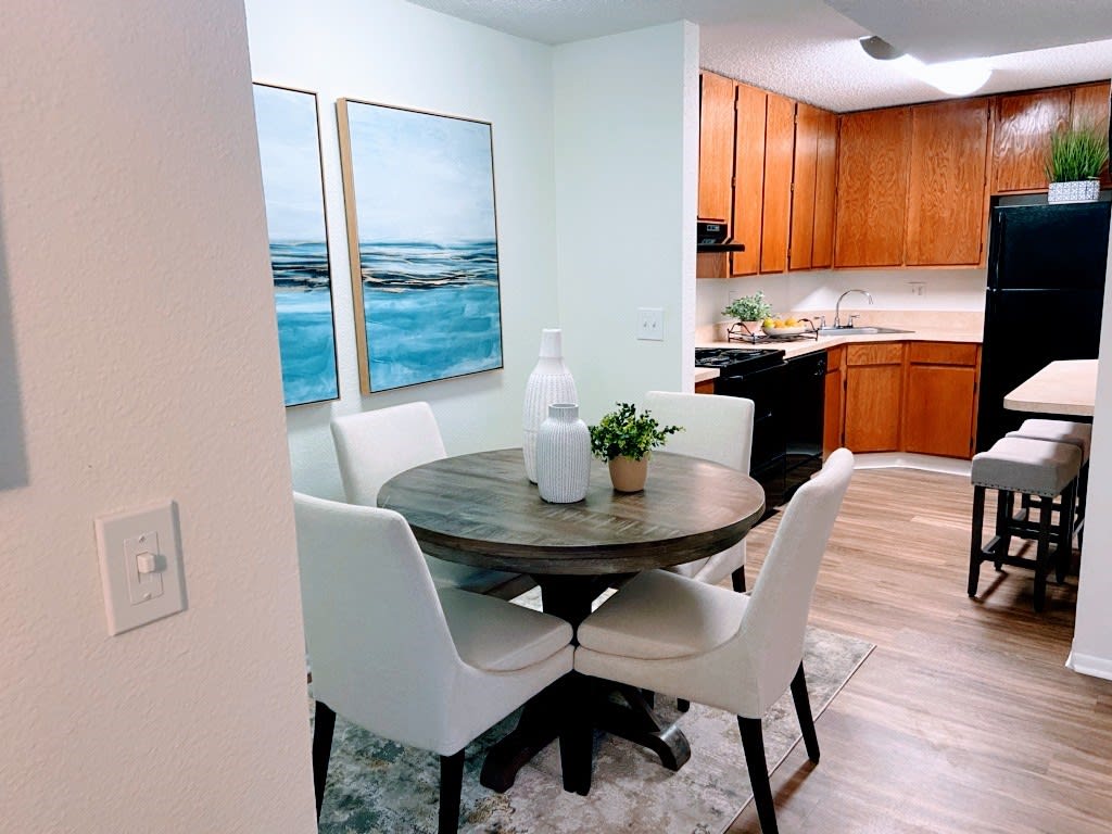 Lake in the Woods Apartments dining area - Melbourne, FL