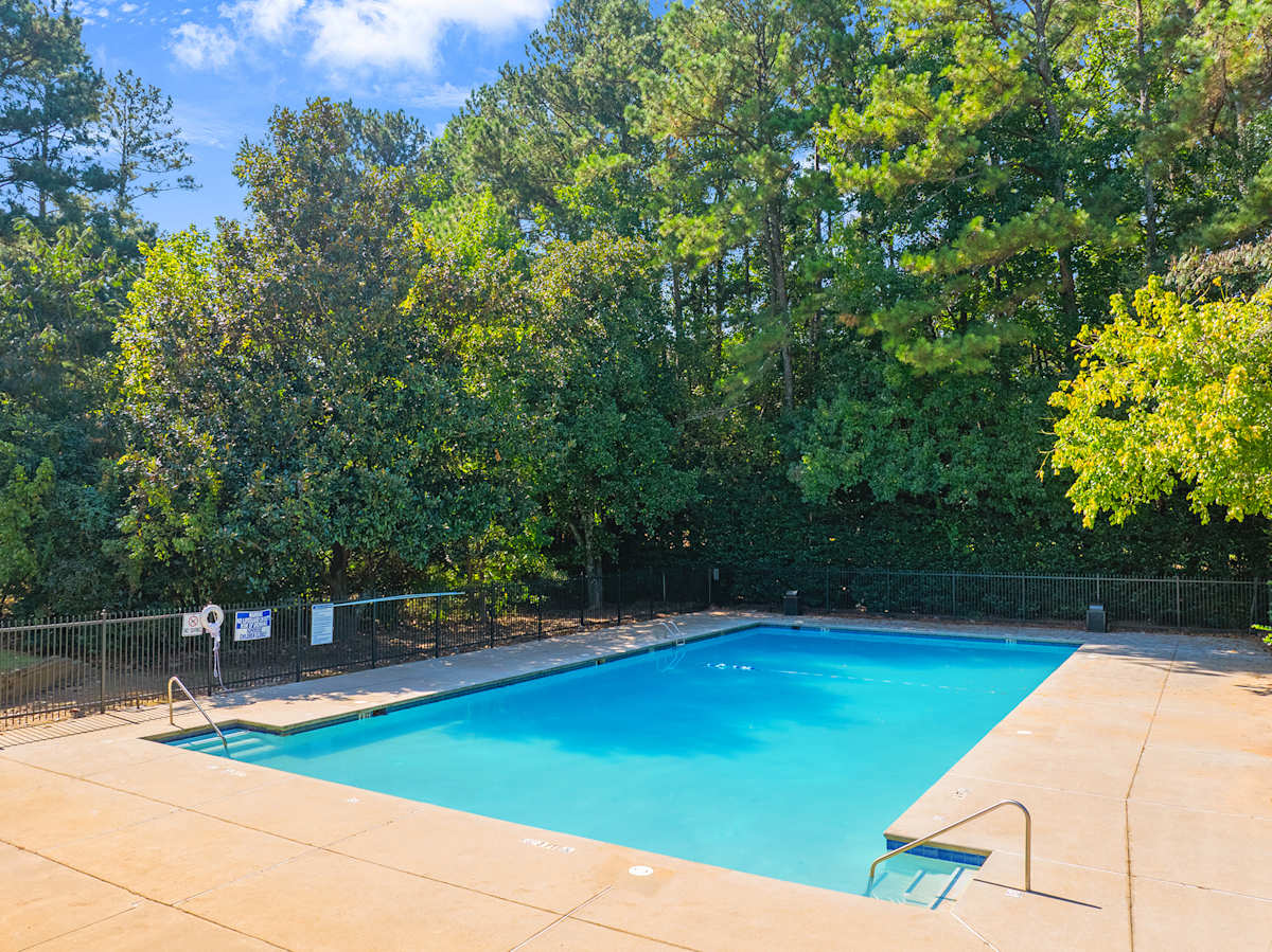 Regency Park Apartments swimming pool view - East Point, GA