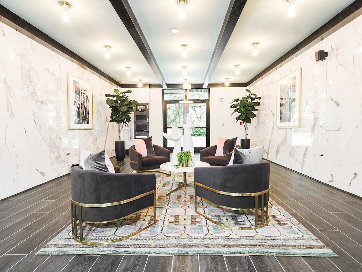 Capital Collective resident lounge with seating - Savannah, GA