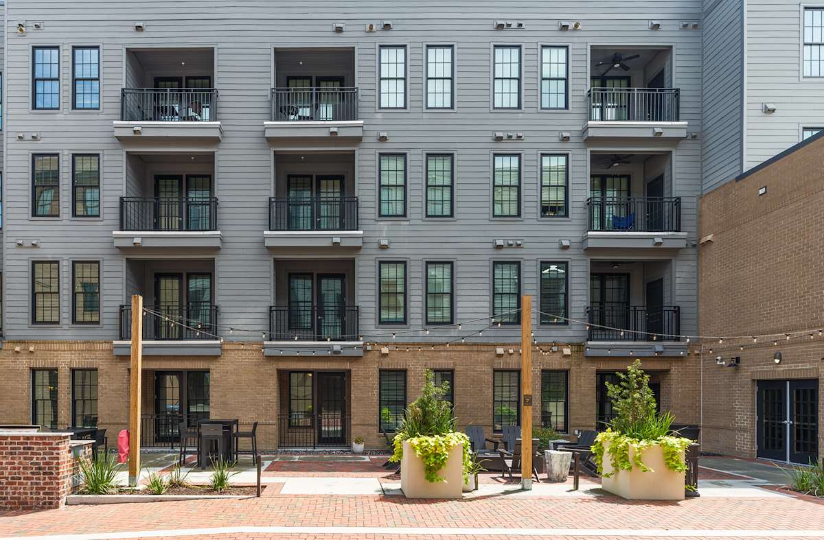 Capital Collective exterior with balconies - Savannah, GA
