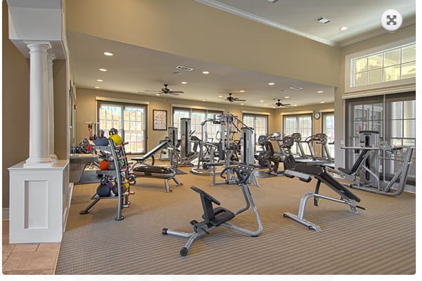Greystone at Oakland fitness center equipment - Leesburg, GA