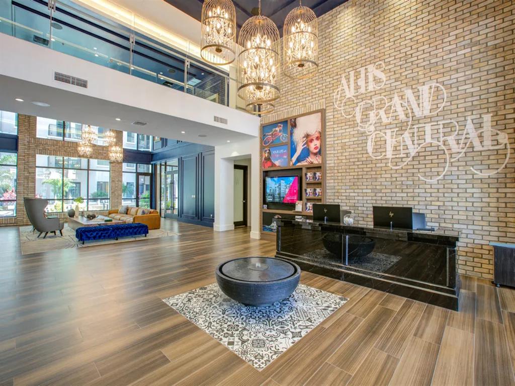 Altis Grand Central lobby interior - Tampa, FL