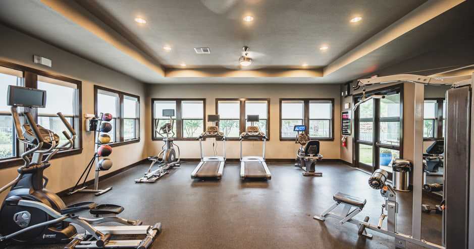 Verandas at Alamo Ranch gym with cardio and weights - San Antonio, TX