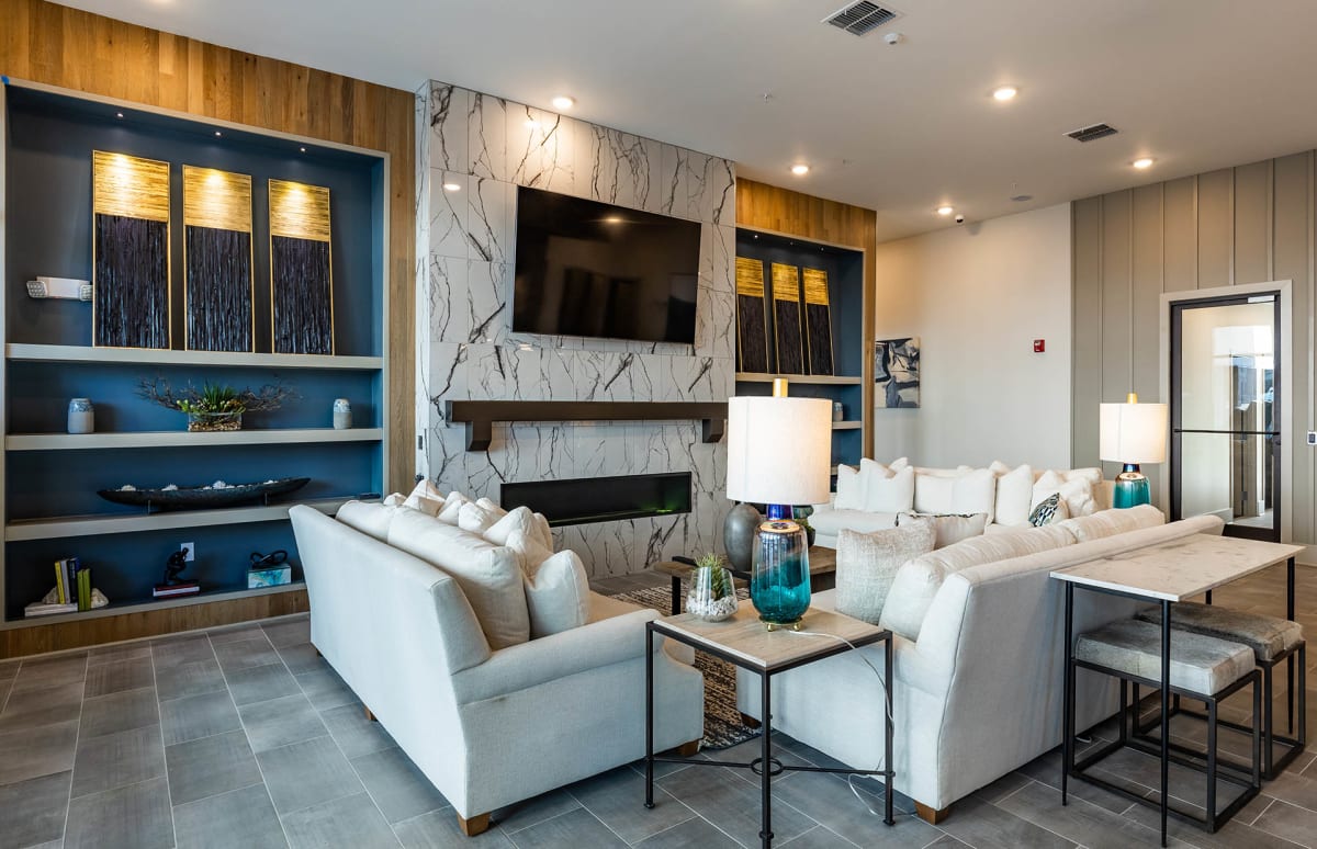 Vintage Lake Mary Apartments clubhouse interior - Sanford, FL