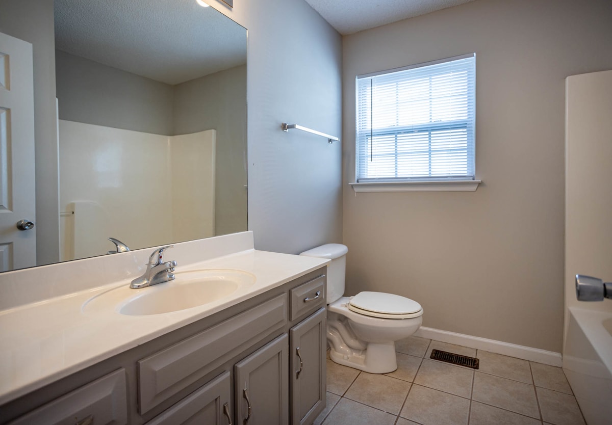 The Villages at Fort Town Apartments bathroom interior - Fort Oglethorpe, GA