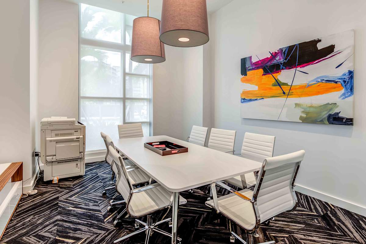 Lazul North Miami Beach Apartments conference room - North Miami Beach, FL