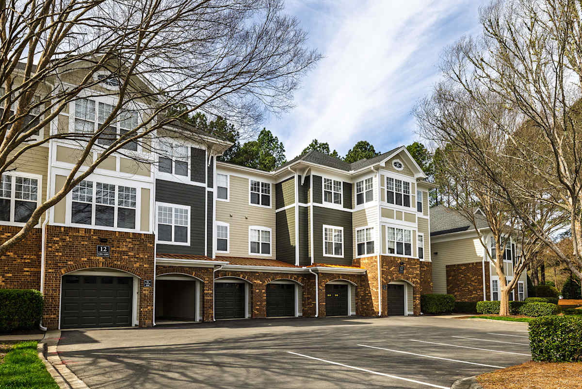 The Reserve at Meadowmont apartment building exterior - Chapel Hill, NC