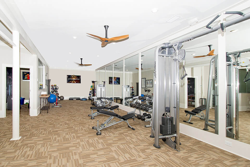 Greystone at Inverness fitness center interior - Columbus, GA