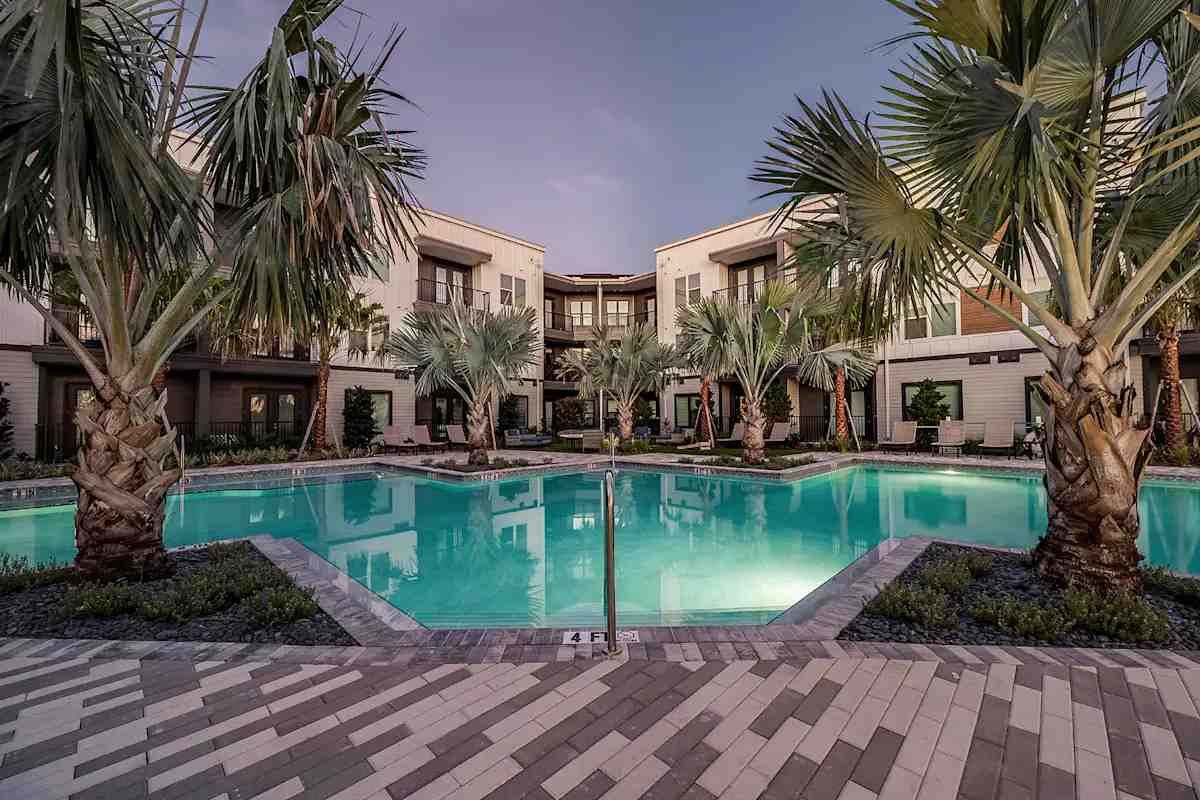 The Citizen at Waterset Luxury Apartments pool area - Apollo Beach, FL