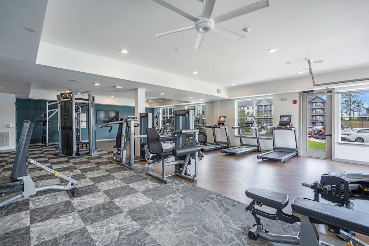 Populus Waterside fitness center with cardio and weights - Chattanooga, TN