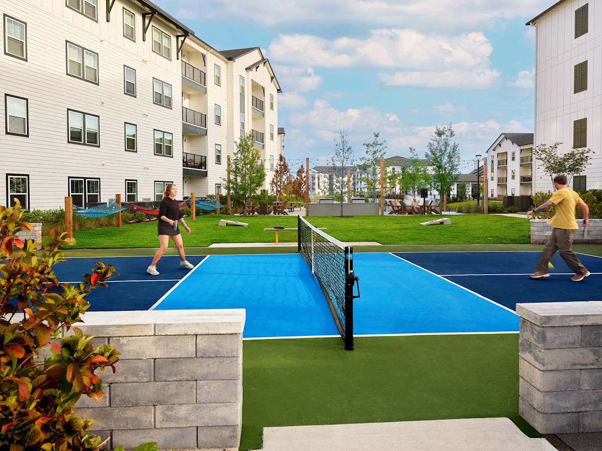 The Kelly at 23rd Luxury Apartments pickleball court - Panama City, FL