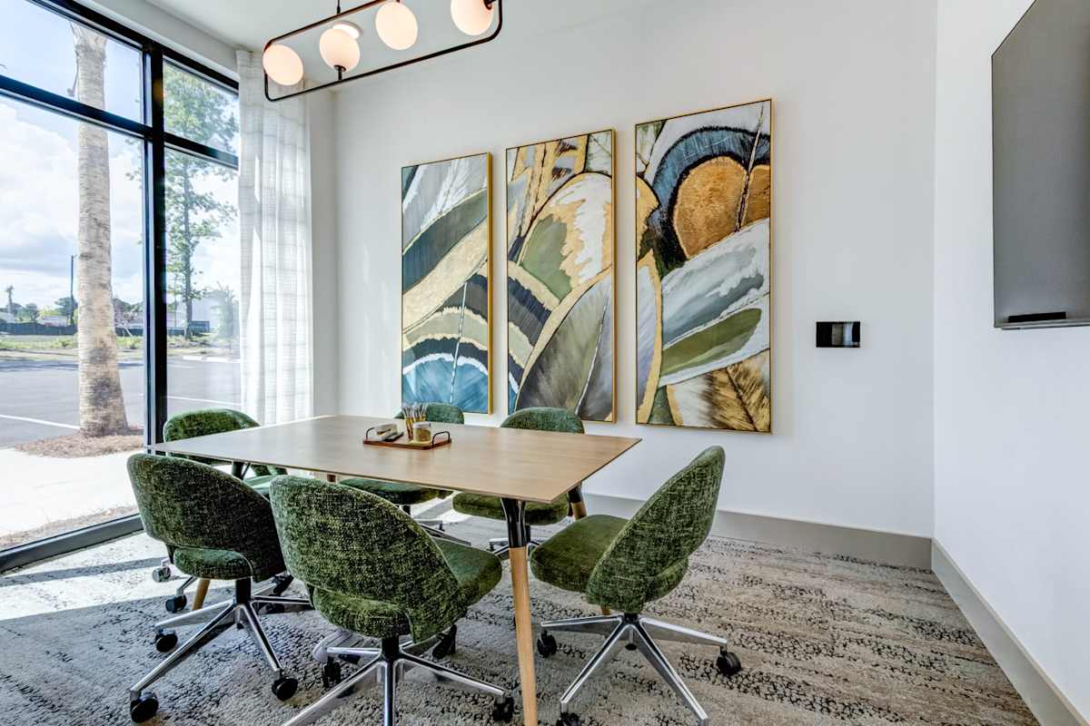 The Village at Carnes Crossroads conference room workspace - Summerville, SC