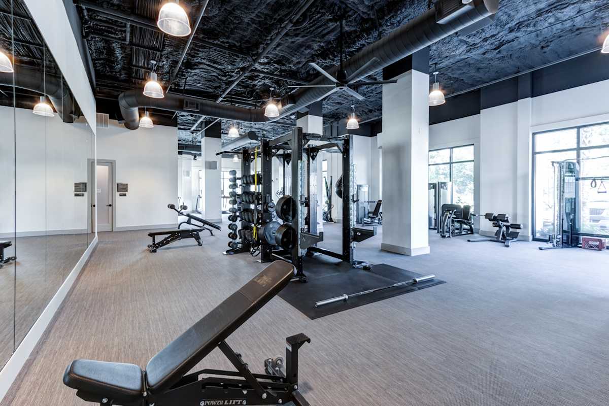 The Village at Carnes Crossroads fitness center interior - Summerville, SC