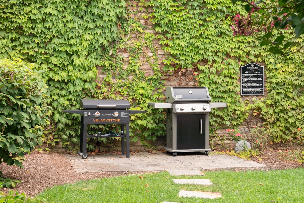 Greystone Vista Apartment Homes outdoor grilling area - Knoxville, TN