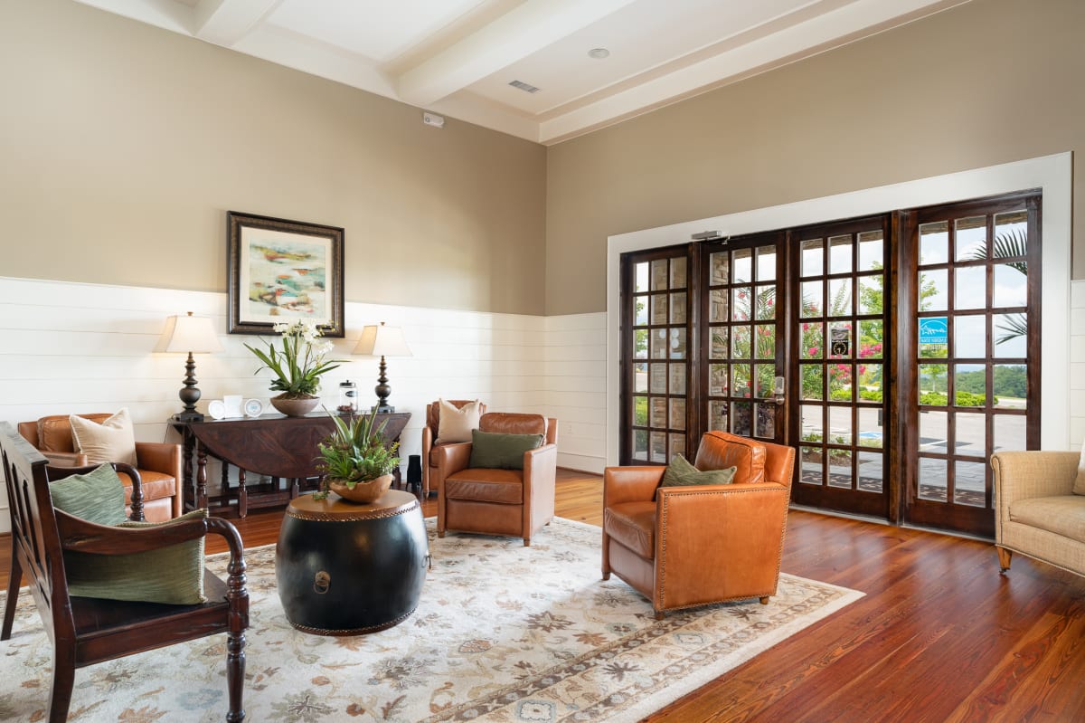 Greystone Vista Apartment Homes clubhouse interior - Knoxville, TN