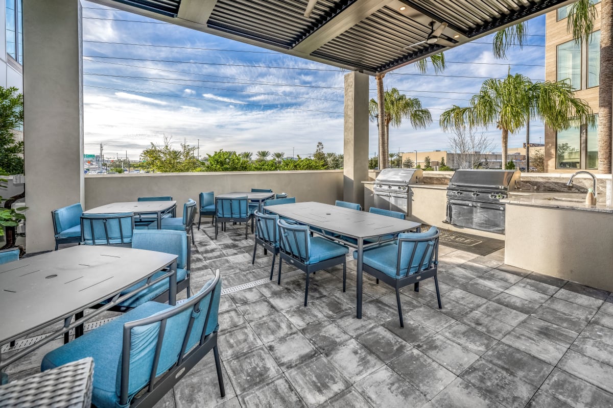 Vintage Lake Mary Apartments outdoor grilling patio - Sanford, FL