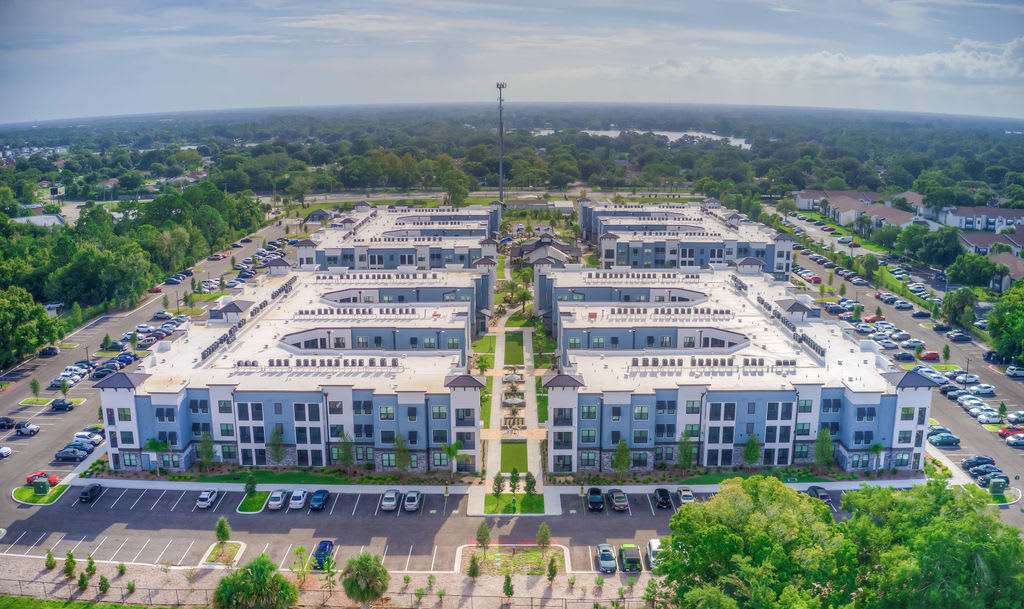 Vintage Winter Park Apartments aerial view - Winter Park, FL