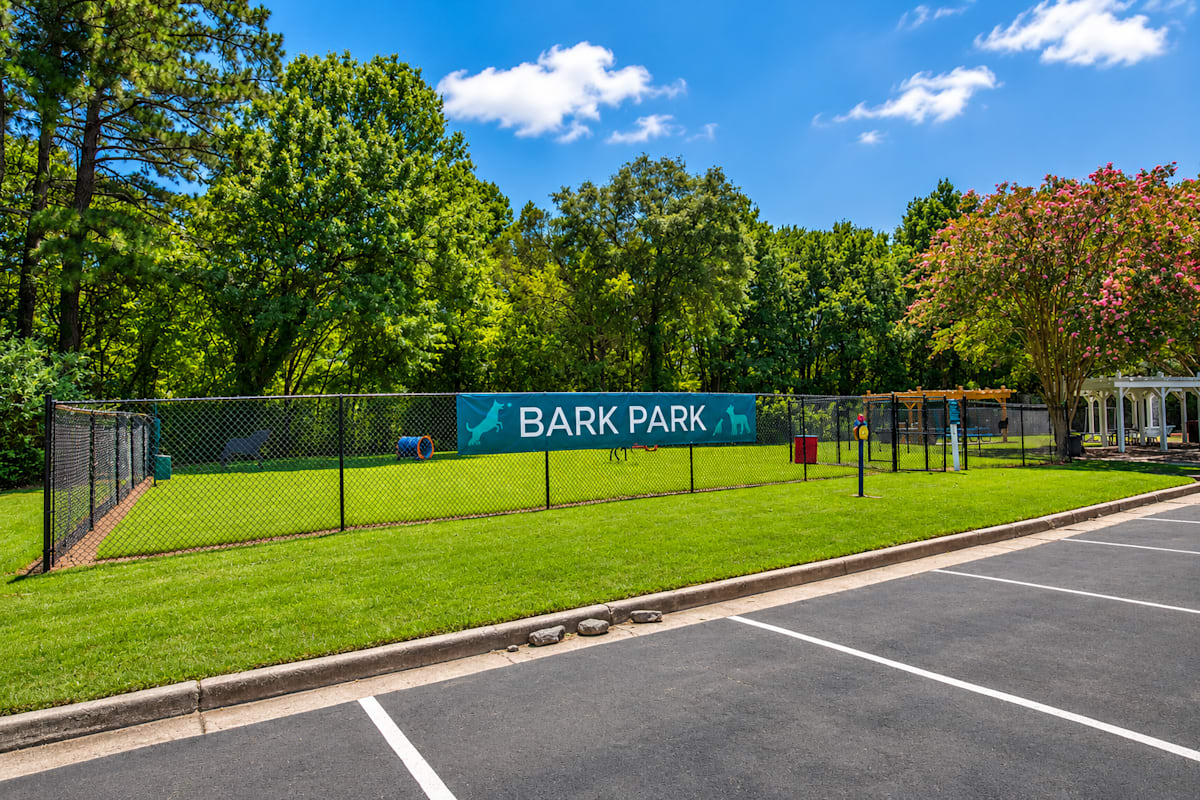 Willow Trail Apartments dog park entrance - Norcross, GA