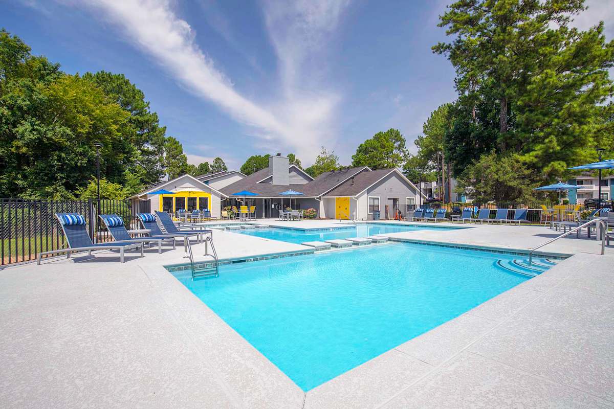 Willow Trail Apartments swimming pool - Norcross, GA