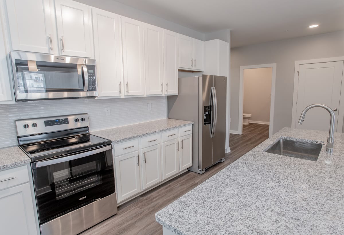 100 Prince Apartments kitchen interior - Athens, GA